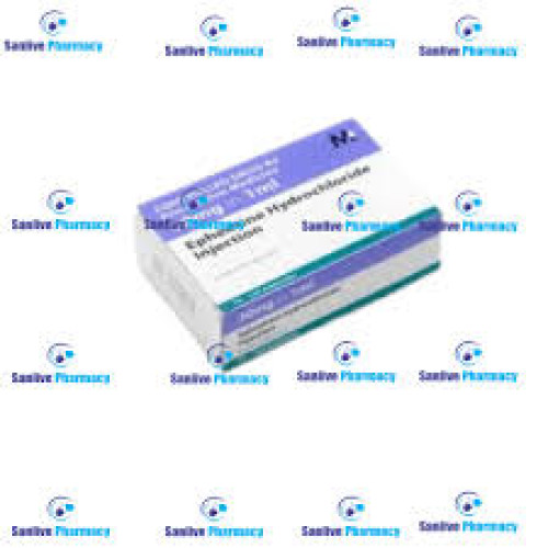 Ephedrine Hydrochloride 30mg per 1ml Solution for Injection
